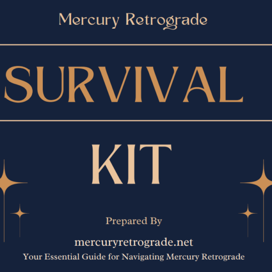 mercury retrograde survival kit